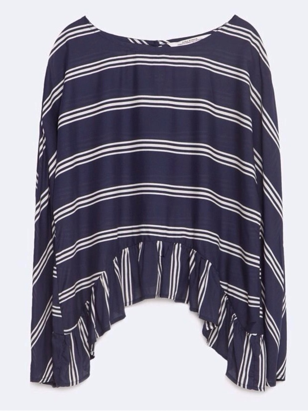 Zara Ruffle Hem Top - Picture 5 of 13